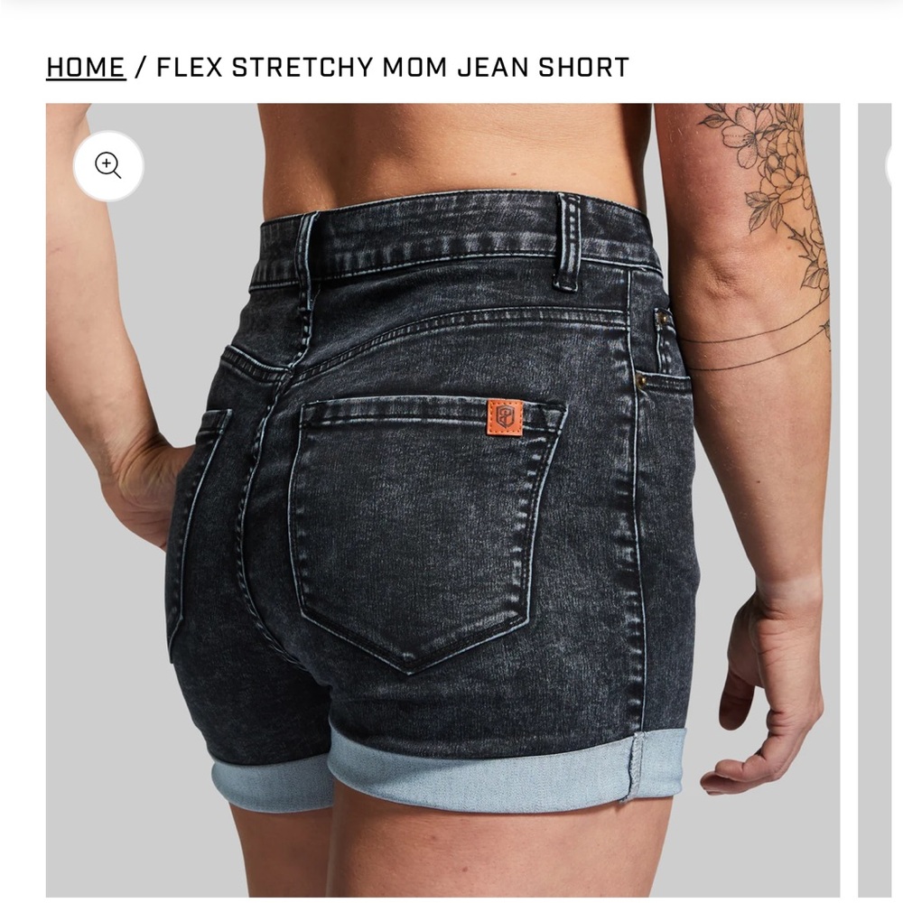 Born Primitive Dark Wash Jean Shorts